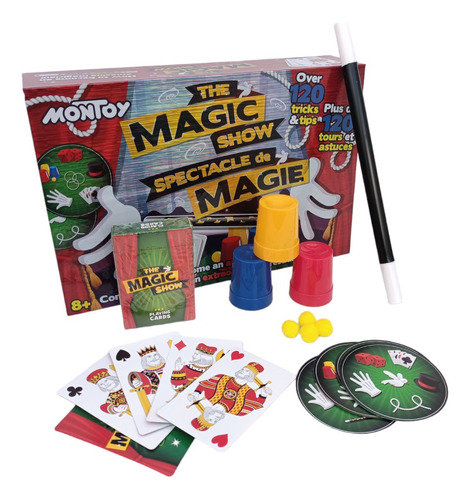 Kit De Magia Juego Infantil Completo 120 Trucos