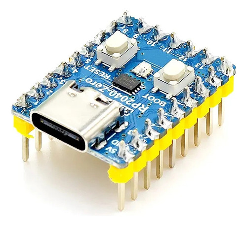 Placa Desenvolvimento Raspberry Pi Pico Rp2040 Zero