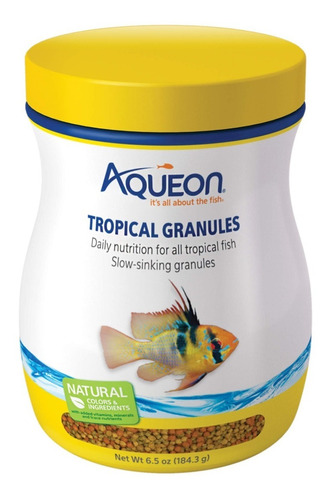 Alimento Granulado Peces Tropicales Aqueon 184 Grs X 2