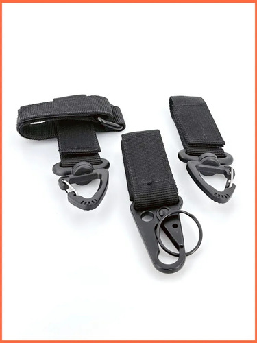 Conjunto De Mosquetões Utilitários De Ação Tripla - Pacote C