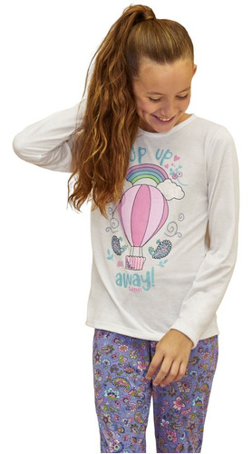 Pijama Nena Manga Larga Invierno So Up So Pink 11605