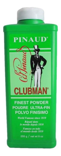 Clubman Pinaud Talc White, Polvo De Talco 255 G