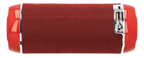 Bocina Portatil Bluetooth Recargable Linterna Fm Usb Sd /e Color Rojo