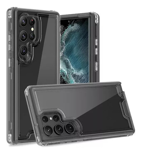 Funda Para Honor Uso Rudo 3 En 1 Grado Militar Antigolpes Negro Honor X8b