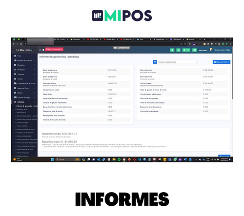 Sistema Para Kioscos, Bazares, Tiendas De Ropa Y Comercios