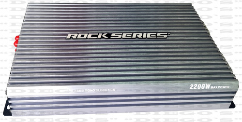 Imagen 3 de 7 de Amplificador Rock Series Rks-p1100.1d 2200w Clase D 1 Canal