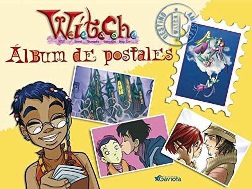 Witch Album De Postales, De Disney. Editorial Gaviota, Tapa Dura En Español