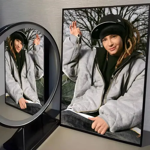 T-tom Kaulitz T-tokio Hotel Poster Home Decor Wall Art | MercadoLivre