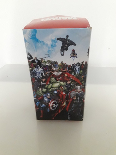 Caja Coleccionable Marvel Héroes 3d