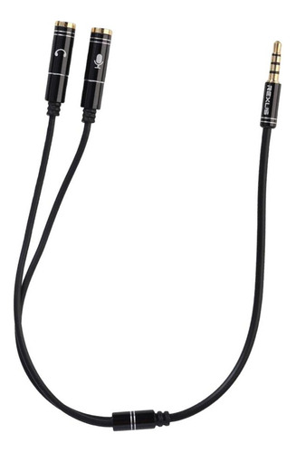 Adaptador De Para Auriculares Macho A 2 Hembras 5 Piezas