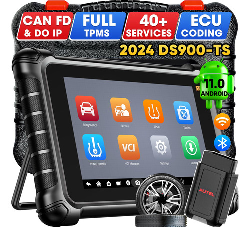 Autel Escaner Maxidas Ds900-ts: 2024 Igual Que Ms906 Pro-ts,