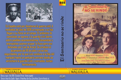 El Santuario No Se Rinde. Dvd.