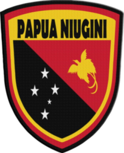 Parche Termoadhesivo Escudo Papua Nueva Guinea