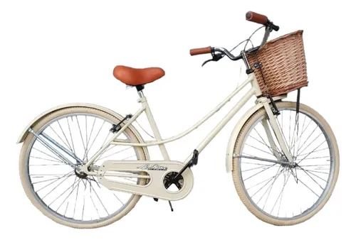 Bicicleta vintage beige sales