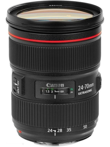 Imagem 4 de 4 de Canon Ef 24-70mm F/2.8l Ii Usm Nf-e Pronta Entrega Envio Hj