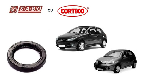 Retentor Comando Peugeot 206 207 C3 1.4 8v Flex Sabo 04247