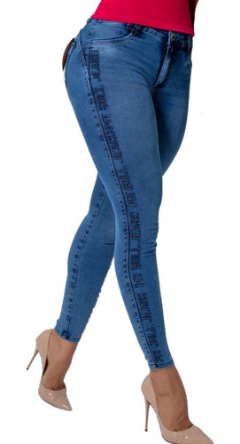 Imagem 3 de 7 de Calça Pitbull Pit Bull Jeans Feminina C/ Bojo Modela Bumbum