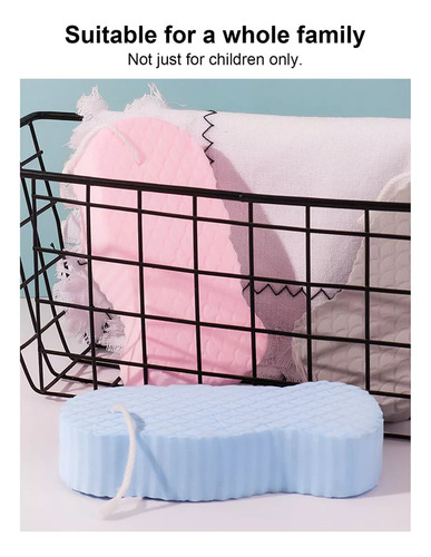 Bath Sponge 2, Esponja Limpiadora Y Exfoliante Para La Piel,