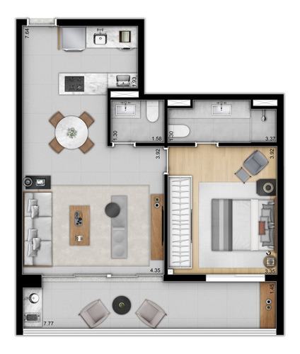 Imagem 19 de 21 de Apartamento Residencial Para Venda, Vila Cordeiro, São Paulo - Ap9397. - Ap9397-inc