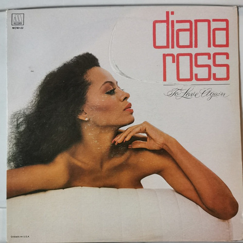 Disco Lp: Diana Ross- To Love Again