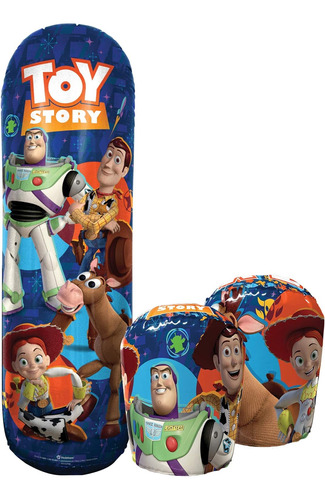 Hedstrom Toy Story 4 Bop - Juego De Saco De Boxeo Y Guantes