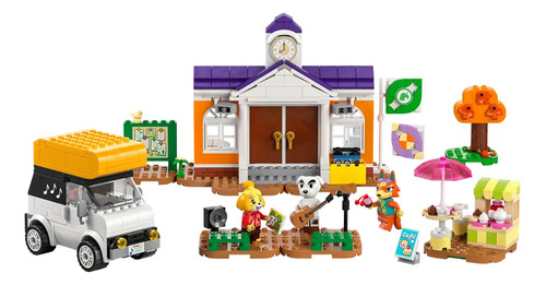 Lego Animal Crossing Concierto De Totakeke La Plaza 550pcs