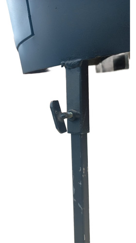 Parrilla Portátil Desmontable Dafer 40cm Para Balcón Negro