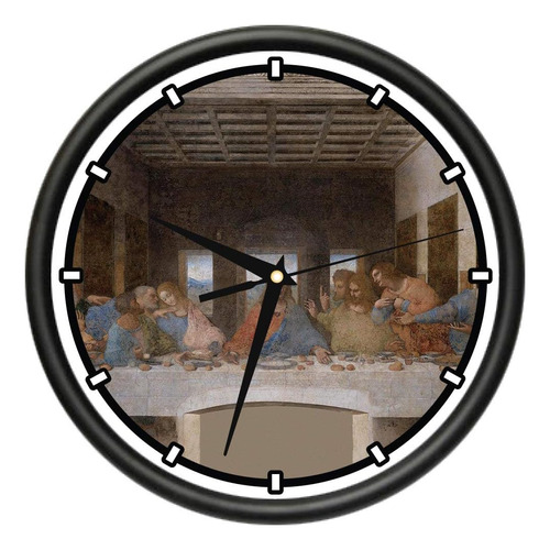 Reloj De Pared Con Diseño De La Última Cena, Movimiento De C