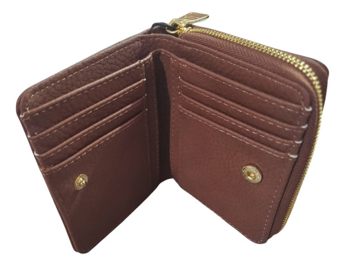 Cartera Steve Madden Dama Billetera Mujer Marrón Liso