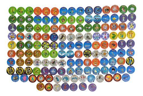 Taps / Tazos Pokémon - 141 Taps/tazos - 3ra Generación Hoenn