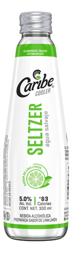 Caribe Bebida Alcohólica Hard Seltzer Sabor A Lima Limón