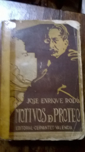 Libro 1920 Jose Enrique Rodo Motivos De Proteo 3a Edicion