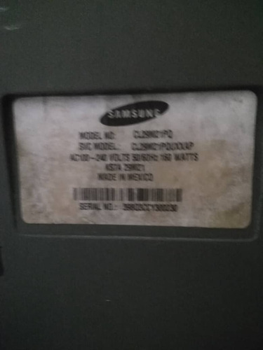 Imagen 3 de 7 de Tv Samsung 29 Para Reparar O P/repuesto