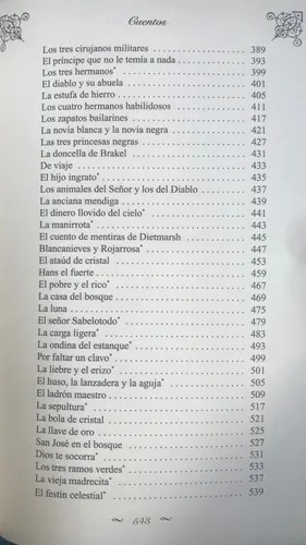 Antologia Cuentos (tapa Dura) / Hermanos Grimm