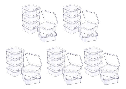  Juego De 30 Cajas De Almacenamiento Pequeñas De Plástico