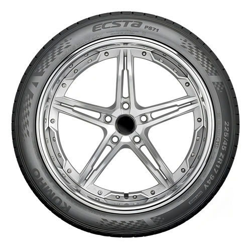 Kit de 2 pneus Kumho Ecsta ECSTA PS71 P 205/45R17 88 Y