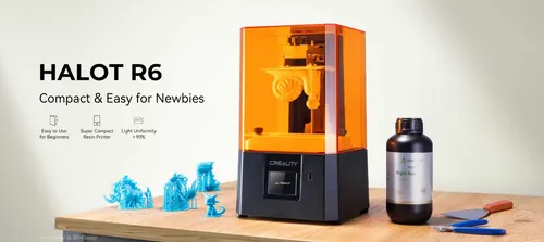 Impresora 3d De Resina Creality Halot-r6 Naranja