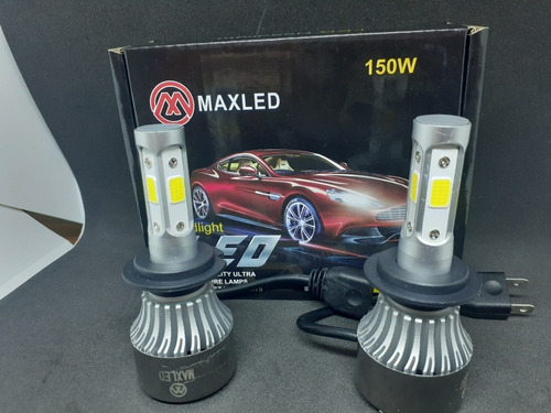 Imagen 2 de 7 de Luces Led H7 4 Caras Para Fiesta Orinoco Peugeot Tienda