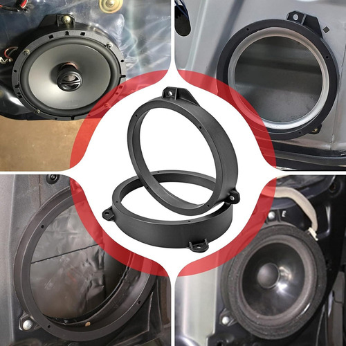 Adaptador De Altavoz De Puerta Delantera De 6.5 Pulgadas Par