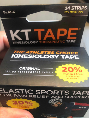 Kt Tape, 24 Tiras Precortadas