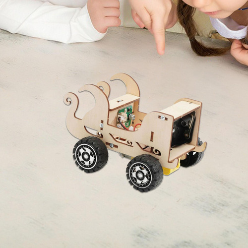 Diy Pequeño Control De Voz Coche Juguete Enseñanza Ayuda