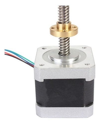 Motor Nema 17 295mm Con Varilla Trapezoidal :: Printalot