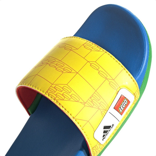 Imagen 8 de 10 de Chinela adidas Adilette Comfort X Lego Kids Niño Niña