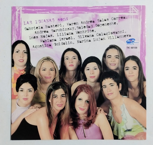Las Iguanas Cd Nuevo La Fiesta De Las Chicas Con 10 Temas
