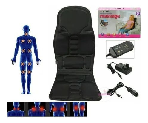 Asiento Masajeador Con Calefacción Para Espalda Y El Cuello