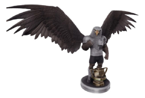 Mascote Gavião 28cm 3d