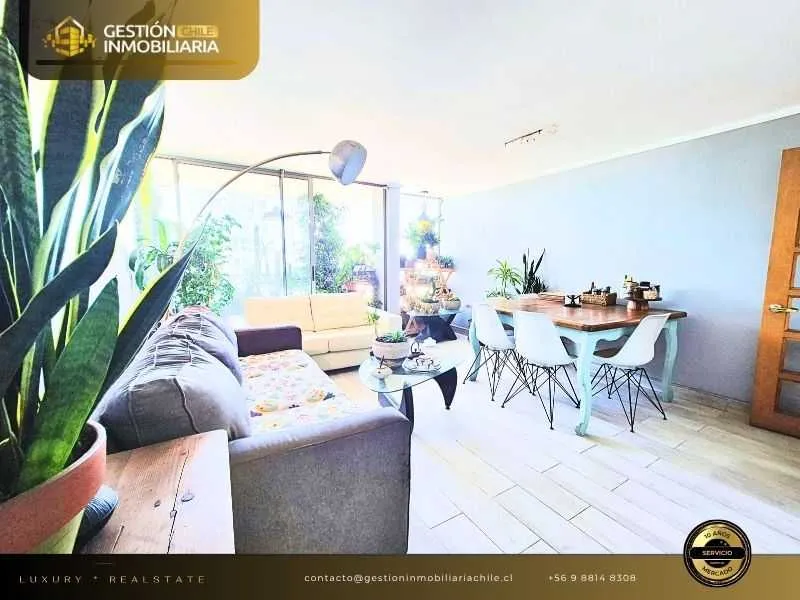 Imagen 2 de 23 de Departamento Duplex 2d/2b/bx Y Bd, Las Condes (146754)
