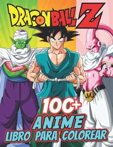 Anime Libro Para Colorear Un Magnifico Libro Anime., De Edition, Drg. Editorial Independently Published En Español