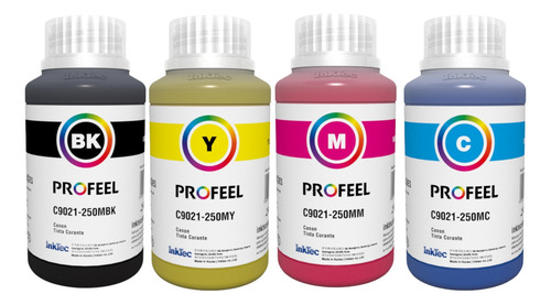 Tinta Compatível P/ Uso Canon Linha G Mb Corante Fotográfica Tinta Cyan Magenta Yellow Black