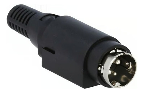 Conector Macho Kycon 3 Vias Tipo Mini Din Para Fonte